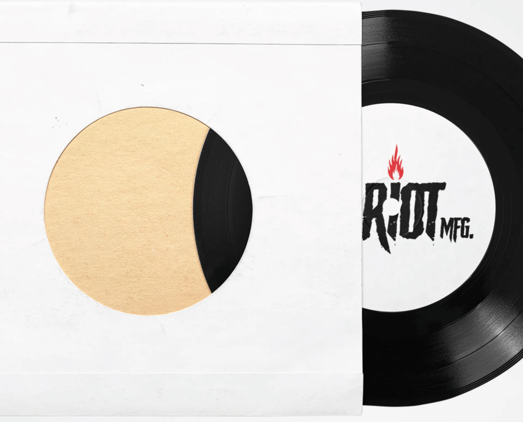 RIOT vinyl sleeve