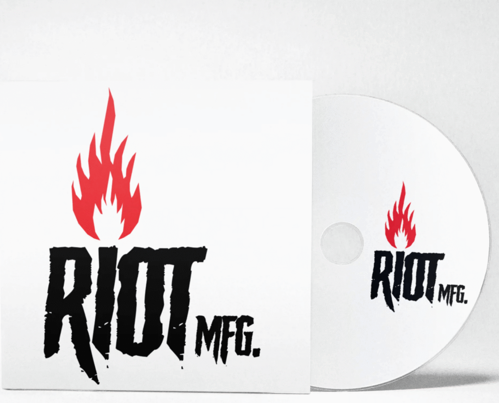 RIOT MFG CD flame